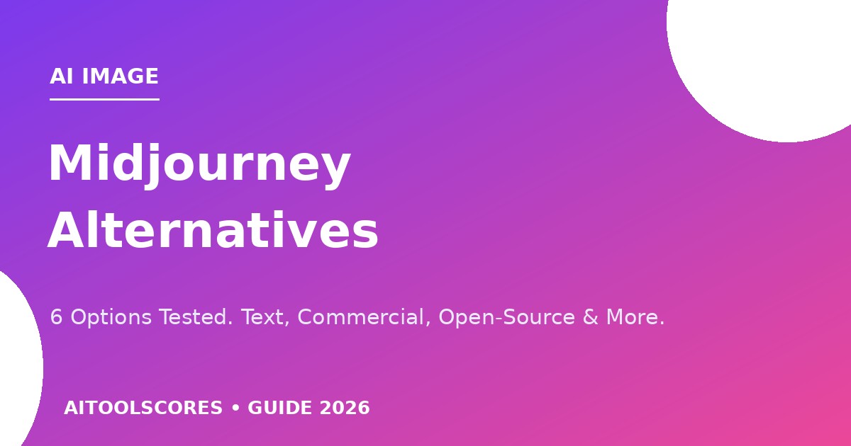 Midjourney alternatives cover