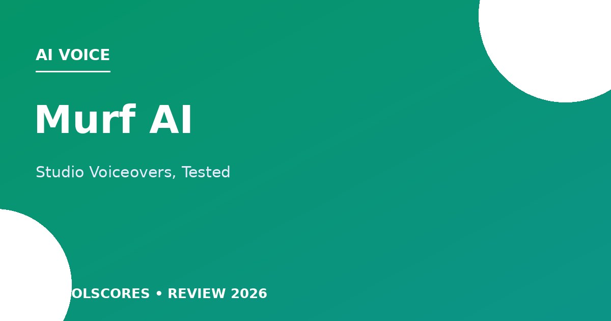Murf AI review cover
