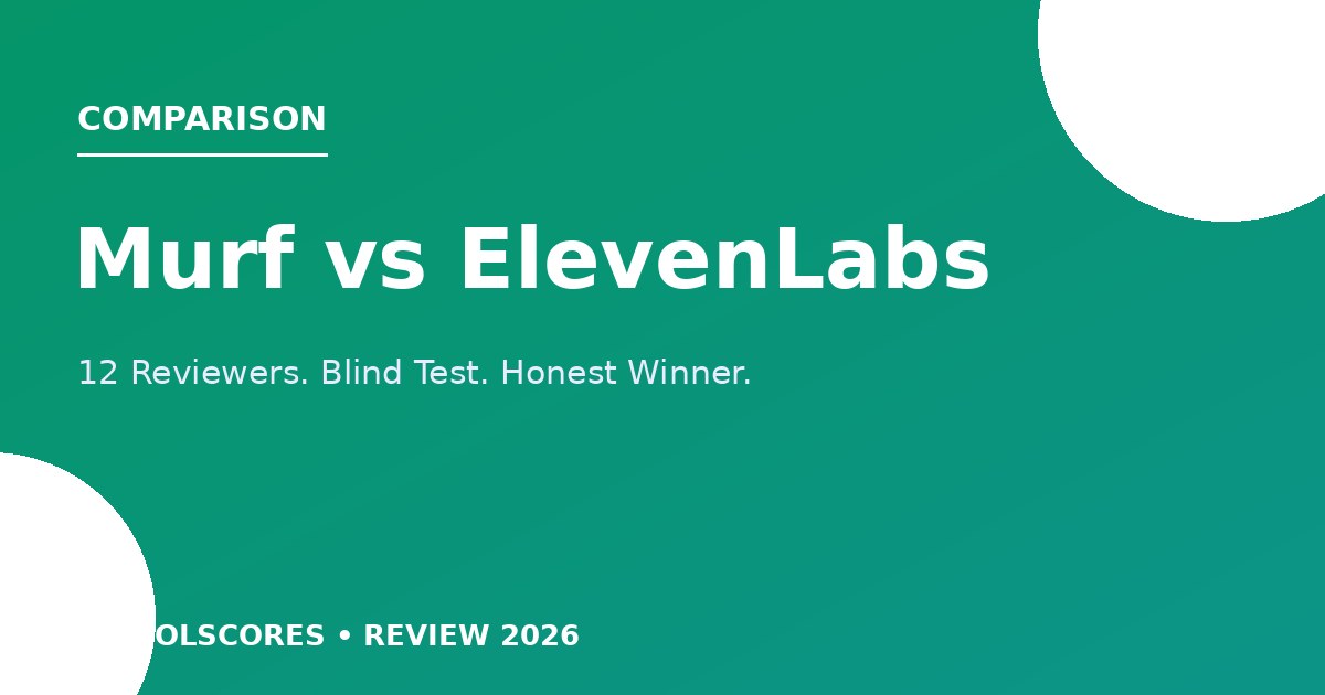 Murf vs ElevenLabs comparison cover