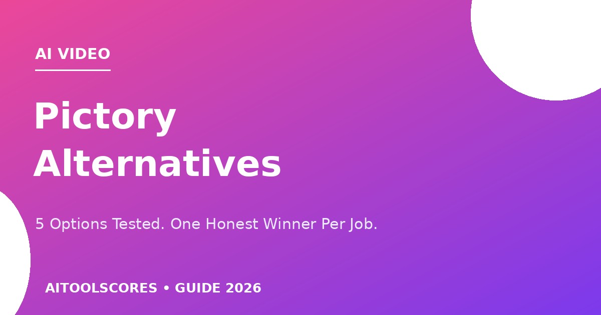 Pictory alternatives cover